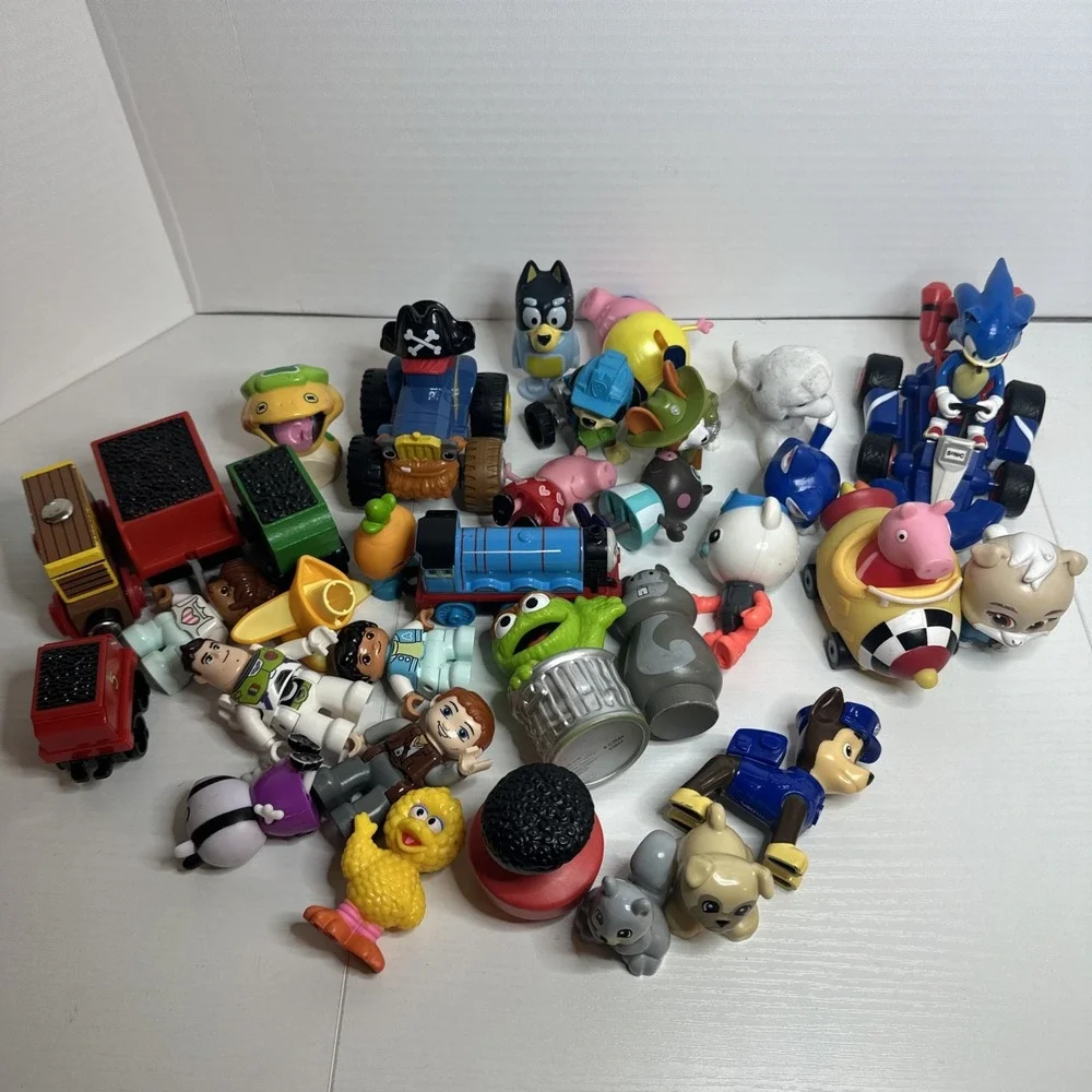 Boys Toddler Toys Junk Drawer Lot Figures Accessories More
